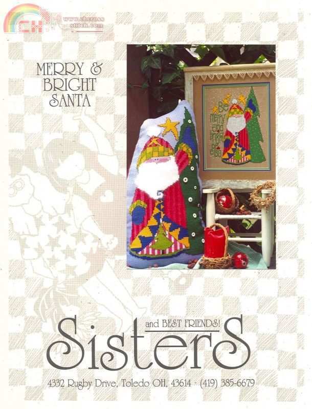 Sisters and the Best Friends - Merry Bright Santa.jpg