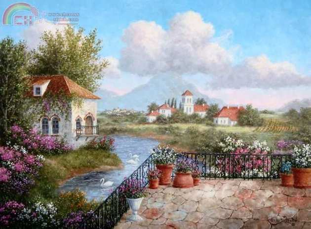 A View of Tuscany.JPG