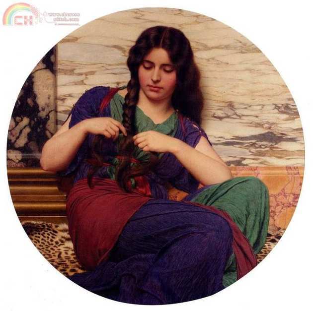 John Godward - A congenial task.jpg