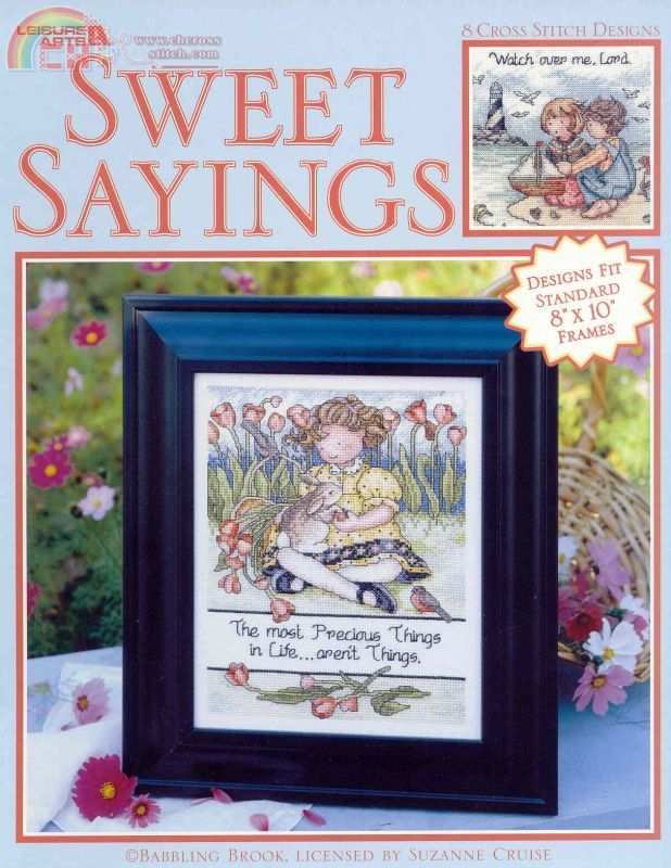 leisure arts  3591 Sweet Sayings  .jpg