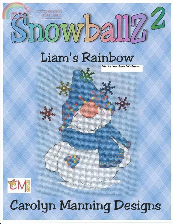 SNOWBALLZ 2 LIAM\'S RAINBOW. CAROLYN MANNING DESIGNS.jpg