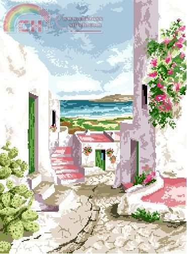 Punto de cruz Paisajes de mi tierra_Baleares.JPG
