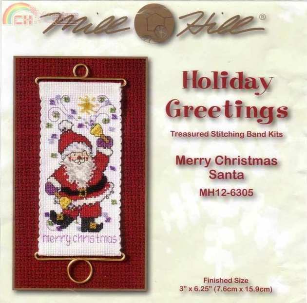 Mill Hill MH12-6305 Merry Christmas Santa.jpg