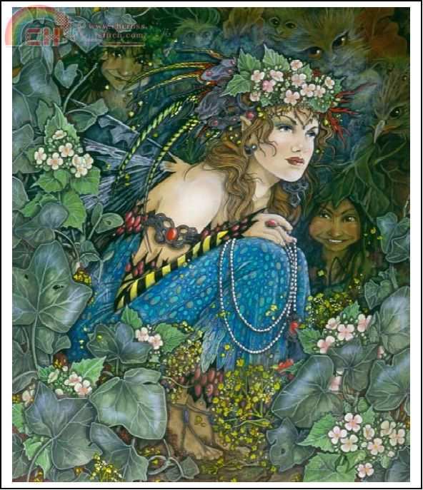 Watching from the Woods, Elven Princess.jpg