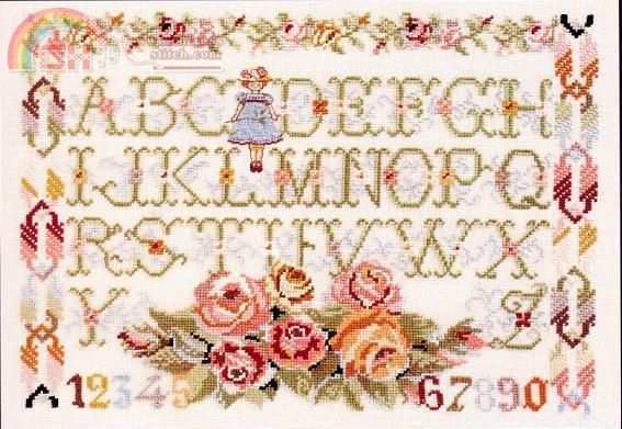 bk092 Antique Roses Sampler.jpg