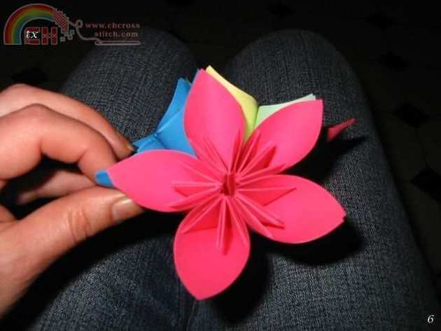 flor de origami