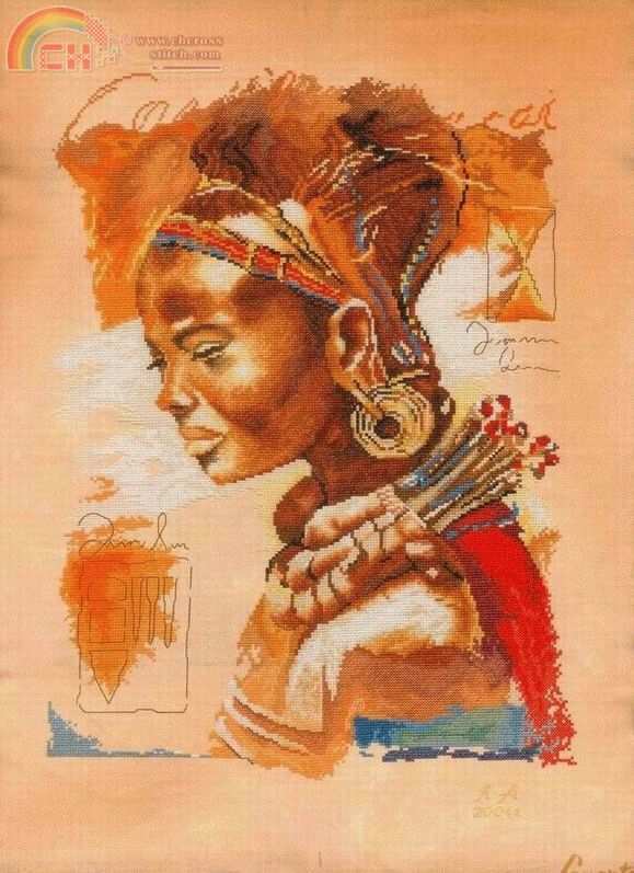 Lanarte 34758 African Woman.JPG