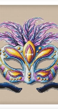 Venetian Mask by Anna Kuznetsova