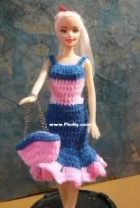 Maguinda Bolsón - Clara dress and bag set for dolls