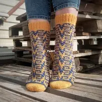 Artemis socks - Ludmila Kirichenko - Russian