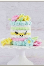 Yarn Blossom Boutique - Melissa Bradley - Spring Floral Cake - Free