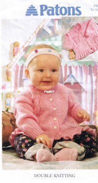 Patons 5148 Flower and Butterfly Cardigan - Free