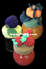 Zhaya Designs - Jam jar cover - Free