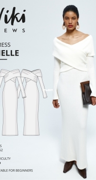 Viki Sews - Sielle Dress - Sizes 36-48