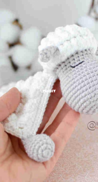 Elisas Crochet - Elisa Sartori - Sheep security blanket - Free