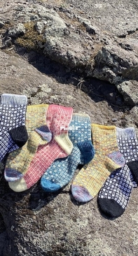 Napoli socks - Dorota Morawiak-Lichota