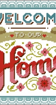 Stitchrovia CSR_00063W Welcome To Our Home by Emma Congdon PCS + XSD
