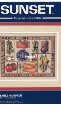 Dimensions Sunset 13639 - Vegetable Sampler (scanned)