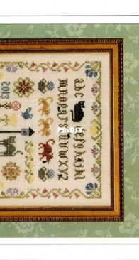 Elizabeths Needlework Designs - Cat and Mouse Sampler