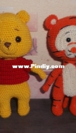 Piglet, Pooh, Tigger and Eeyore