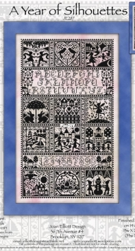 Joan Elliot Design JE287 A Year of Silhouettes XSD