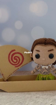Amigurumi Joy - Marina - Maui (Moana) - English Translated