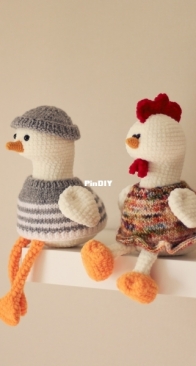 Isaeva Toys - Isaeva Ekaterina - Исаева Екатерина - Clara Coco and Mr. Seagull - Клара Коко и мистер Чайка