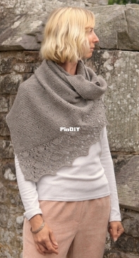 Astris Shawl by Makenzie Alvarez-English