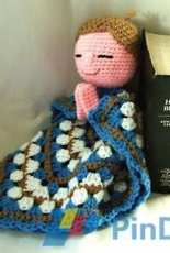 Too Yarn Cute - Stacy Rhoads - Daniel Praying Boy Lovey