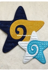 Kreative Kiwi - Star Coaster ITH - Free