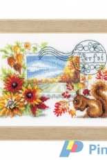 Vervaco PN-0148643 Autumn Stamp in PAT