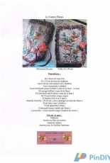 Facilececile-Le Carnet Fleurs-French
