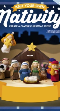 We Love Craft: Knit Your Own Nativity by Kirstie McLeod - October 2017