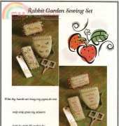 Dames of the Needle - Rabbit Garden Sewing Set