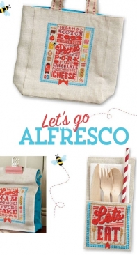 Lets Go Alfresco by Emma Congdon from Cross Stitcher 281 XSD