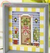 Spring Door by Rebecca Wood from Cross Stitch & Needlework May 2009 XSD