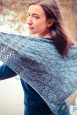 Rainy Night Shawl by Gabrielle Vézina /Gabrielle Knits