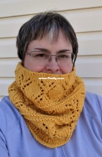 Opuntia Cowl by Vikki Perkins-Free