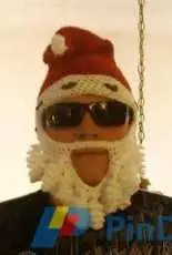 Sandys Cape Cod Originals - Sandy Powers - 500  Santa Hat with Beard