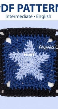 Alyssia Creates - Alyssia Stacey-Orchard - Star Granny Square