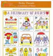 Bothy Threads XDO13 - A Dictionary of Mums