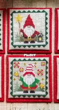 Waxing Moon Designs - Christmas Gnomes Littles