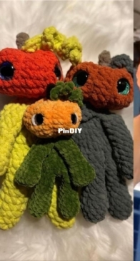 Lemon Cat Crochet - Jensen Patten - Autumn the Pumpkin Snuggler