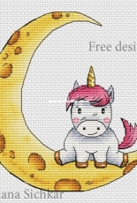 Unicorn on the Moon by Svetlana Sichkar