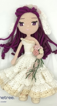 To Crochetree - Ticiana Larocca and Adriana Dull - Lila Crochet Doll