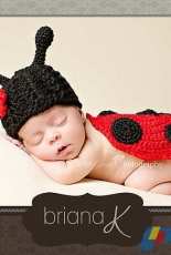 Briana K Crochet - Briana A Kepner - Newborn LadyBug