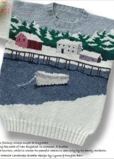 Coastal Village - Lynne and Douglas Barr - Sweaterscapes - Free