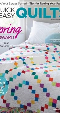 Fons and Porters Quick and Easy Quilts February/March 2022