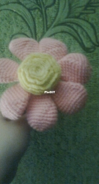 Baby rattle flower
