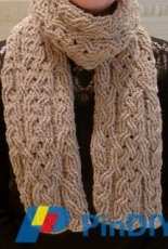 Noelle Stiles - Milan Cable Scarf